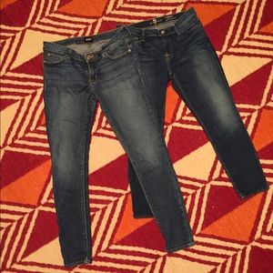 2 for 1! Hudson + 7 for All Mankind Size 29 Jeans